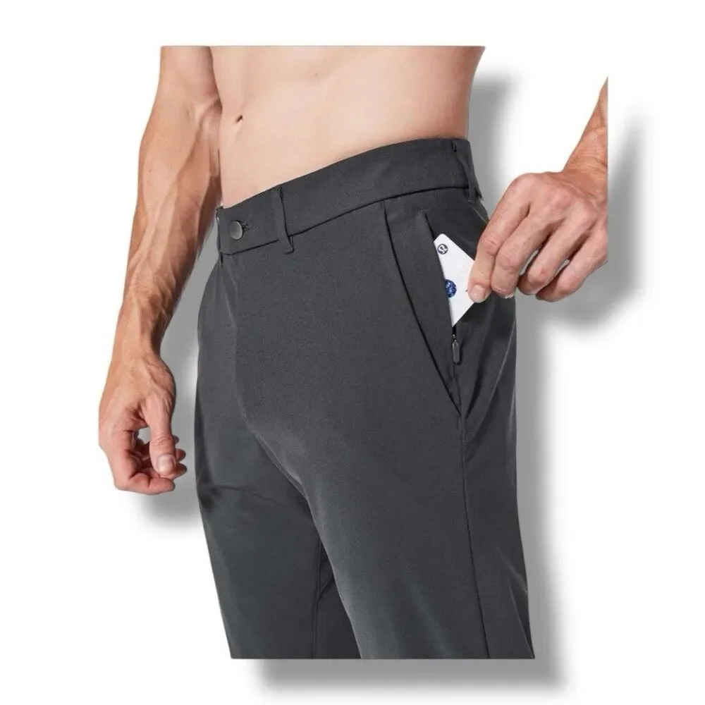 Lululemon Pants Commission Pant Slim Fit Warpstreme Obsidian Travel Men’s Sz 34
